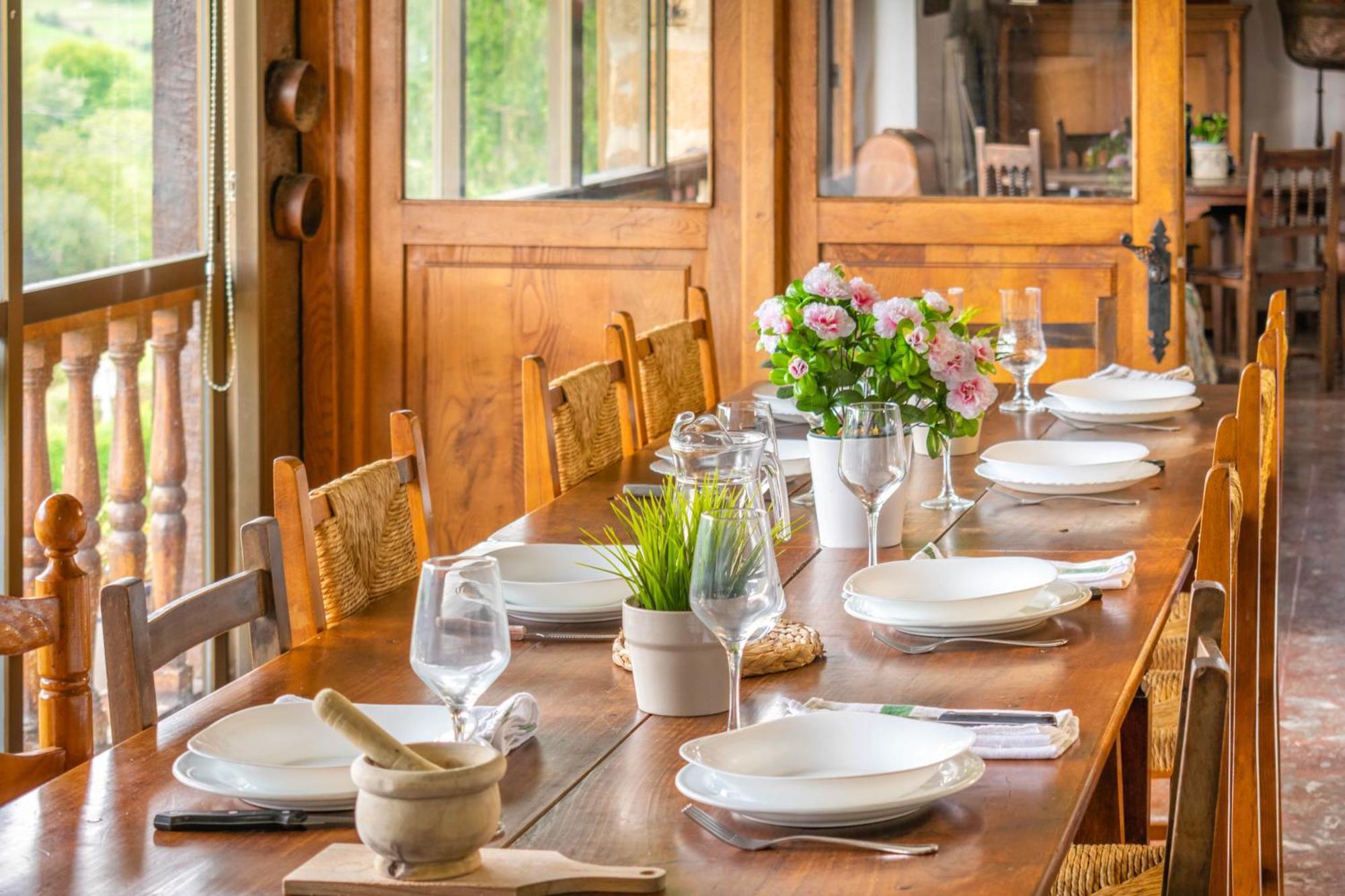 Casa Rural Arotzenia, Hogar Rustico En Pleno Valle De La Ulzama Lizaso エクステリア 写真