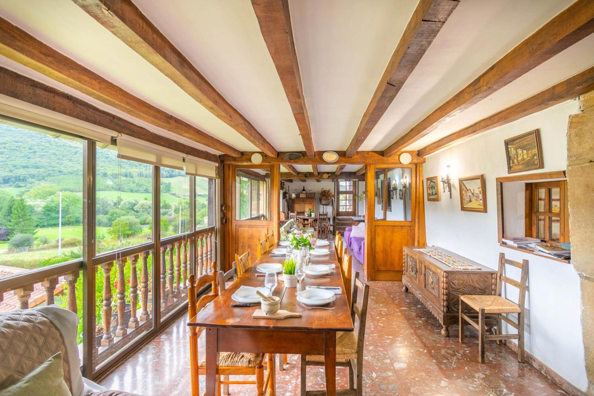 Casa Rural Arotzenia, Hogar Rustico En Pleno Valle De La Ulzama Lizaso エクステリア 写真